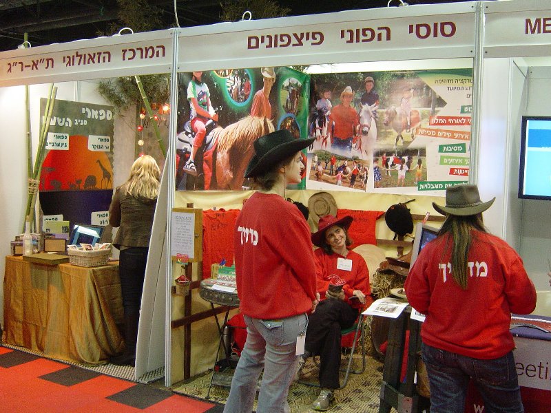 סוסי הפוני פיצפונים ביריד בגני התערוכה בתל אביב